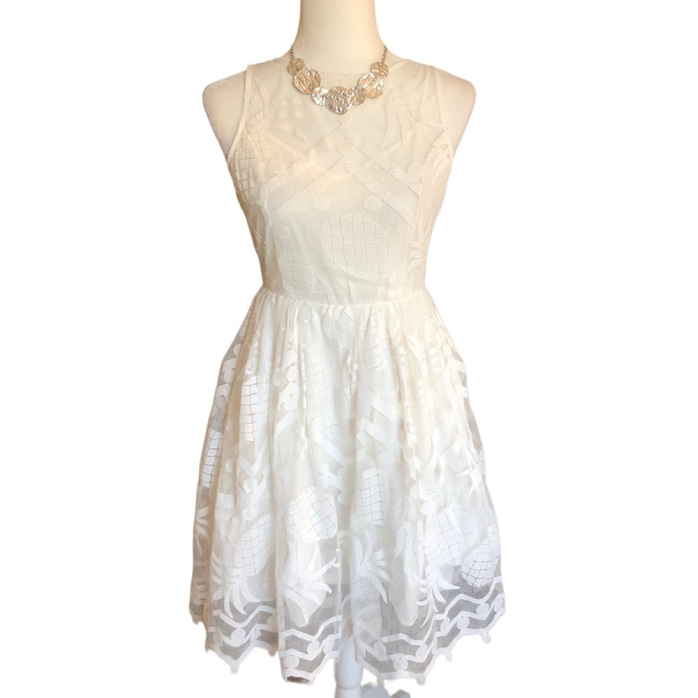 Maeve Anthropologie Pineapple Dress